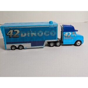 Disney Cars Cal Weathers Fecho Hauler #42 Dinoco 1:55 Scale